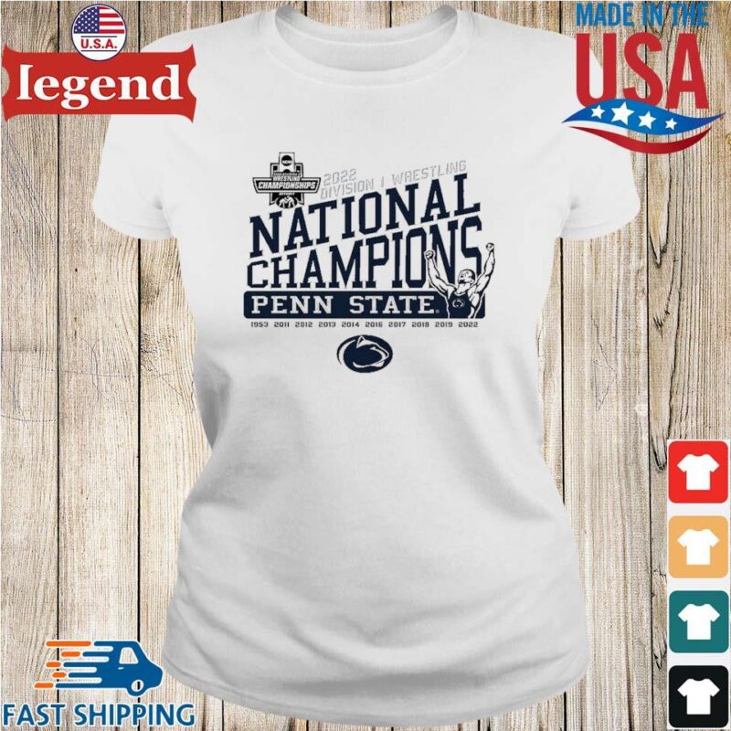 Penn State Nittany Lions 2022 Division I Wrestling National Champions Ladies trang-min