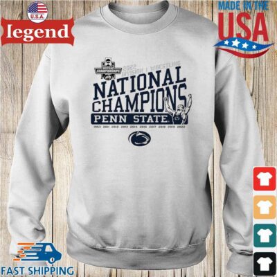 Penn State Nittany Lions 2022 Division I Wrestling National Champions Sweater trang-min