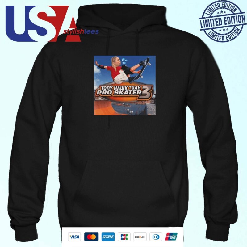 Tony Hawk Tuah Pro Skater 3 Hoodie