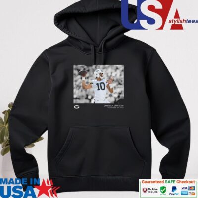 Official Jordan Love Green Bay Packers October 20, 2024 hoodie