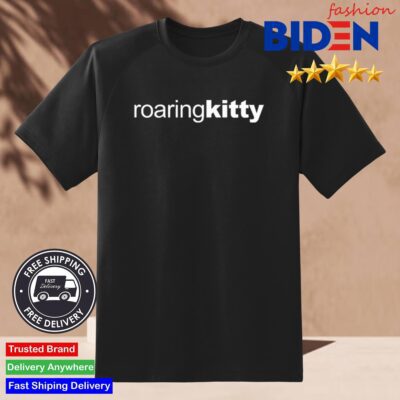 Dave Portnoy Keith Gill Wearing Roaring Kitty Shirt