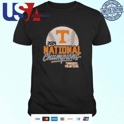 Tennessee Orange Tennessee Volunteers 2024 NCAA Men's Baseball College World Series Champions Comfort Colors T-shirt