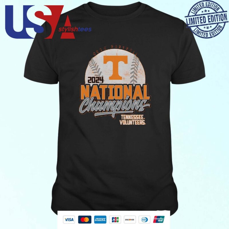 Tennessee Orange Tennessee Volunteers 2024 NCAA Men's Baseball College World Series Champions Comfort Colors T-shirt