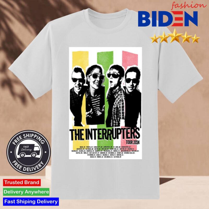 The Interrupters Tour 2024 Shirt