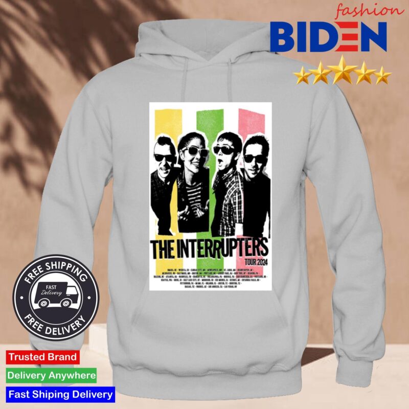 The Interrupters Tour 2024 Hoodie