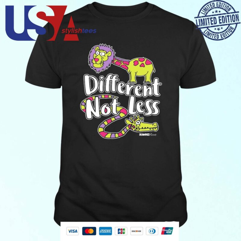 Trent Landreth Different Not Less Drawings By Trent T-shirt