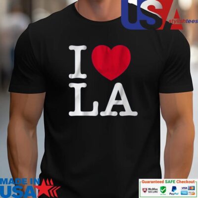 Official I Love LA Baseball unisex