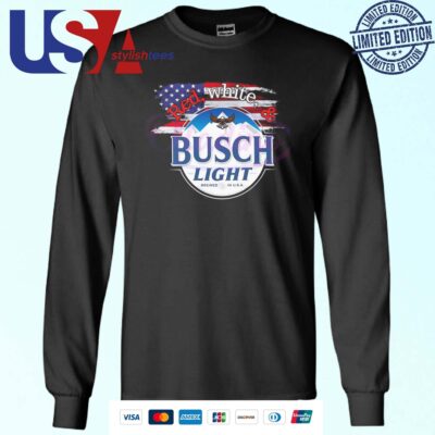 Red White And Busch Light Patriotic Beer 2024 Sweater