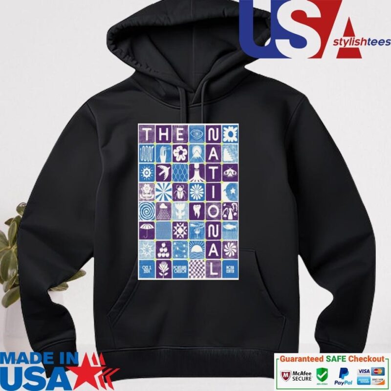 Official The National Band Oct 3 2024 At Moda Center, Portland OR hoodie