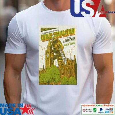 Official Chris Stapleton In Manchester, UK On October 16, 2024 Tour unisex