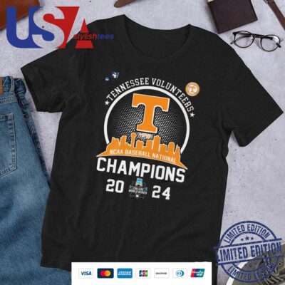 Tennessee Volunteers NCAA Men's Baseball National Champions 2024 Team Shirt