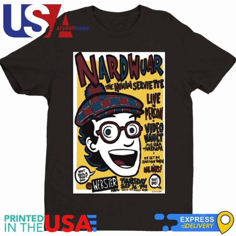 Nardwuar Webster Hall New York, NY Sep 26 2024 Shirt