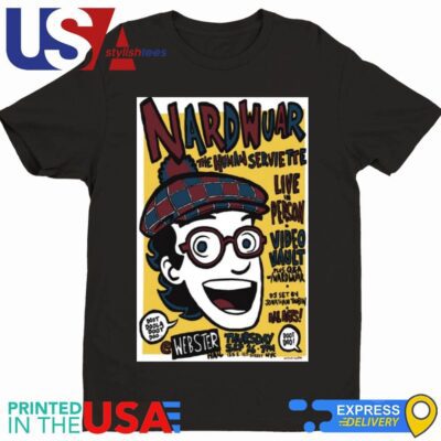 Nardwuar Webster Hall New York, NY Sep 26 2024 Shirt