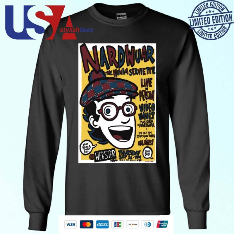 Nardwuar Webster Hall New York, NY Sep 26 2024 Sweater