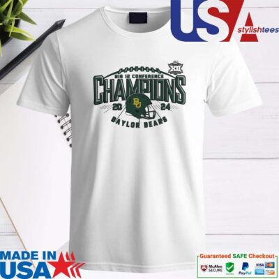 Official Baylor Bears 2024 Big 12 Conference Football Champions Shirt