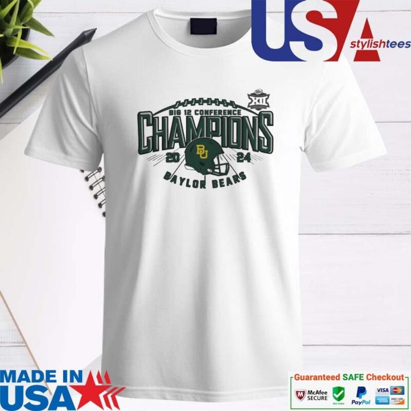 Official Baylor Bears 2024 Big 12 Conference Football Champions Shirt