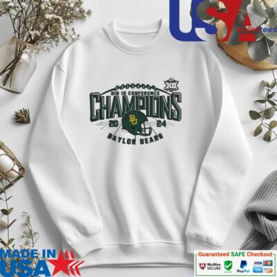 Official Baylor Bears 2024 Big 12 Conference Football Champions sweater