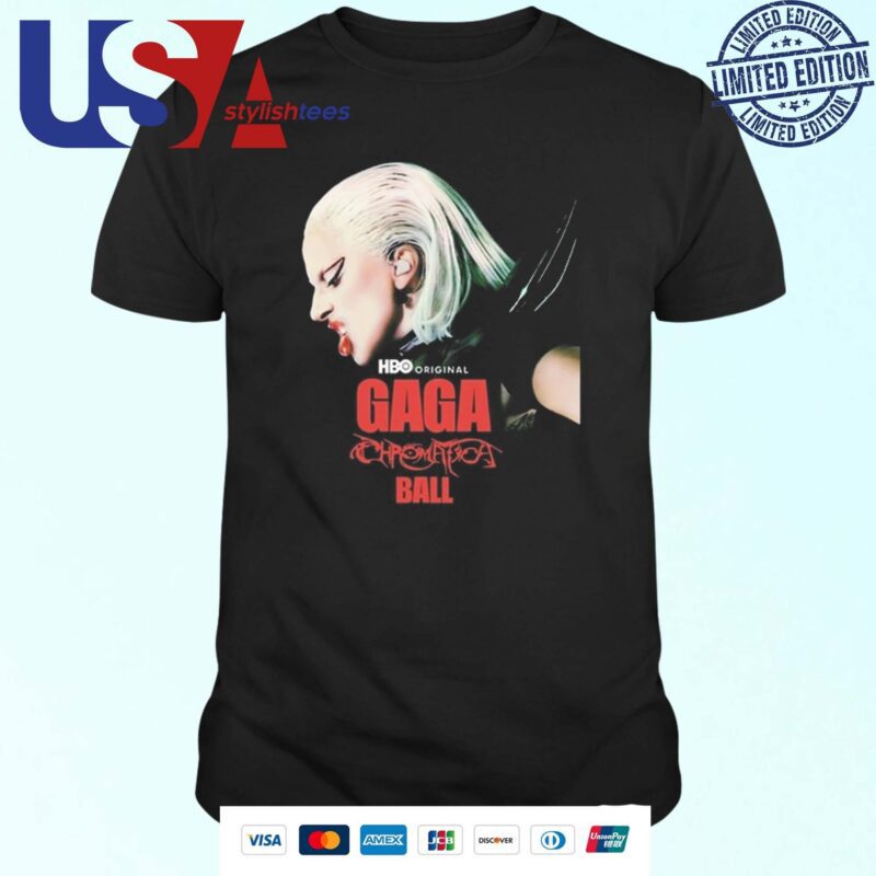 Official Lady Gaga The Chromatica Ball Tour 2024 T-shirt