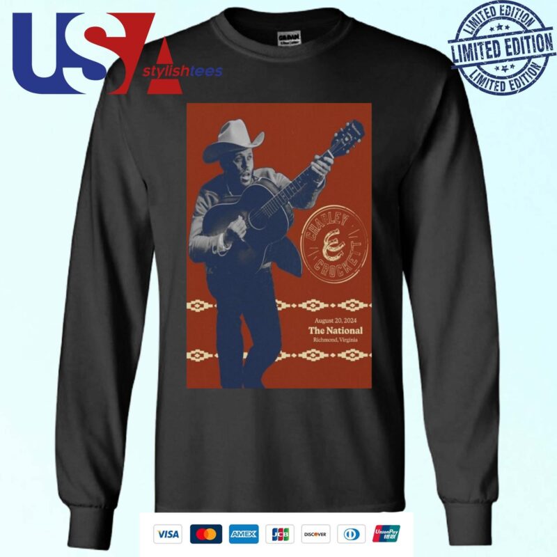 Charley Crockett Richmond, VA, The National August 20, 2024 Sweater