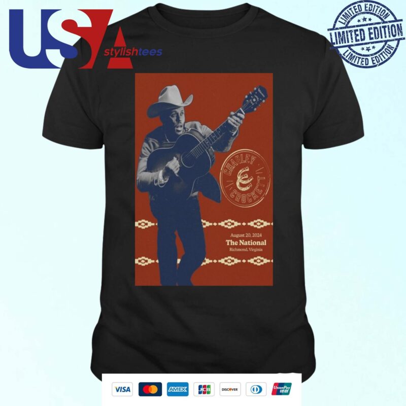 Charley Crockett Richmond, VA, The National August 20, 2024 T-shirt