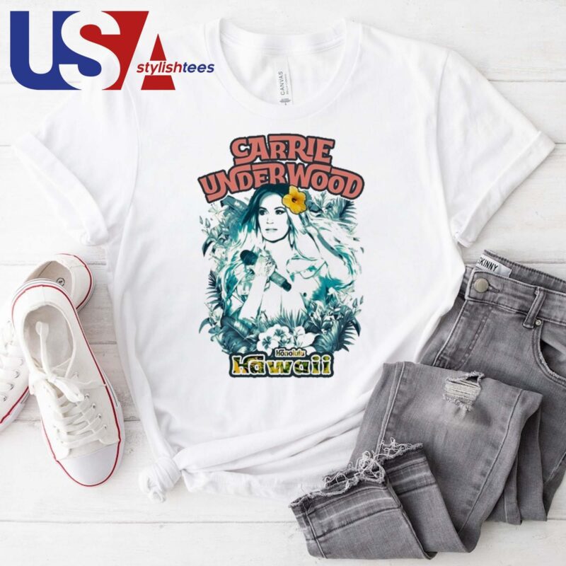 Official Carrie Underwood Show At Blaisdell Arena On July 19-20 2024 T-shirt