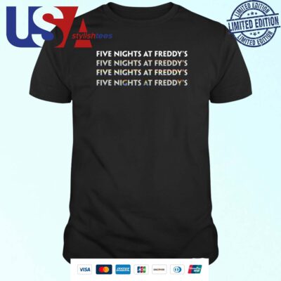 Pride Month Five Nights At Freddy's Lgbt Flag Shirt