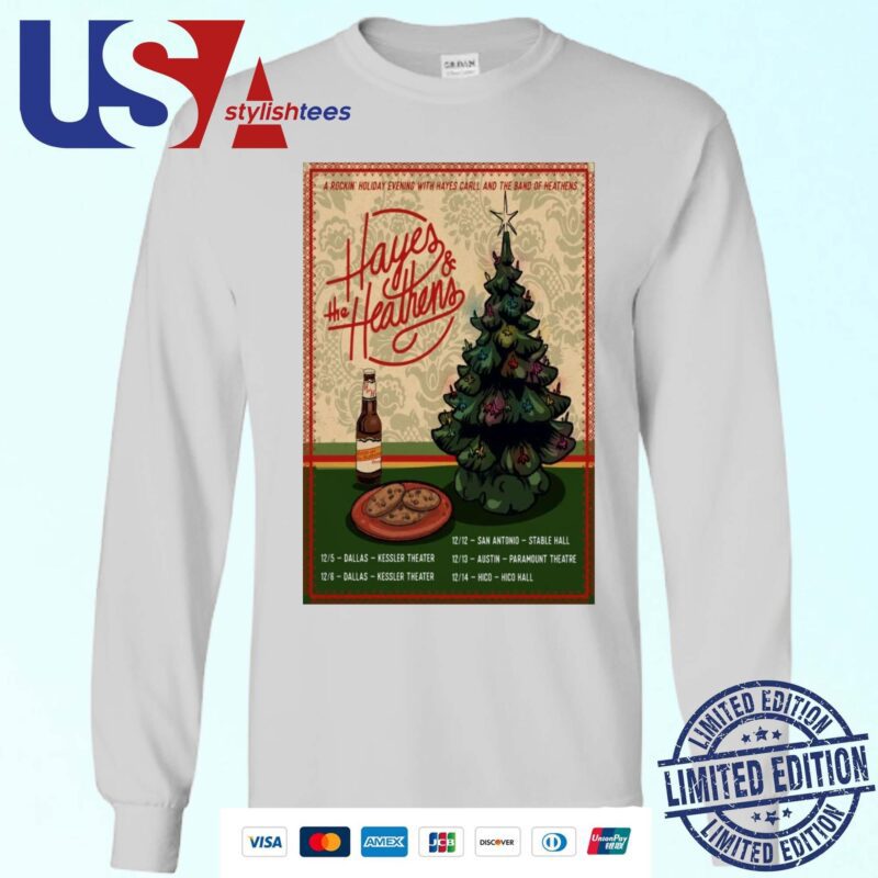 Hayes & The Heathens Tour In Texas On Dec 5-14 2024 Sweater