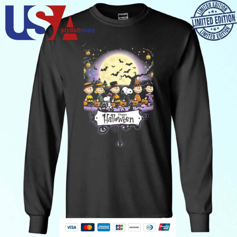 Snoopy Charlie Brown Peanuts And Happy Halloween Sweater