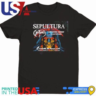 Sepultura North American Tour 2024 Shirt