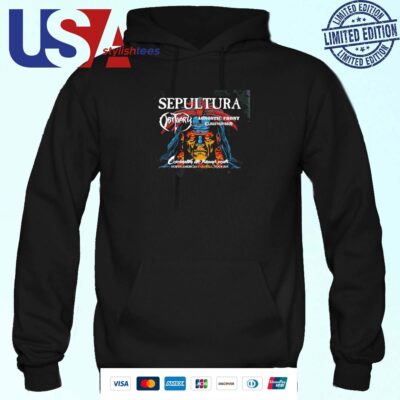Sepultura North American Tour 2024 Hoodie