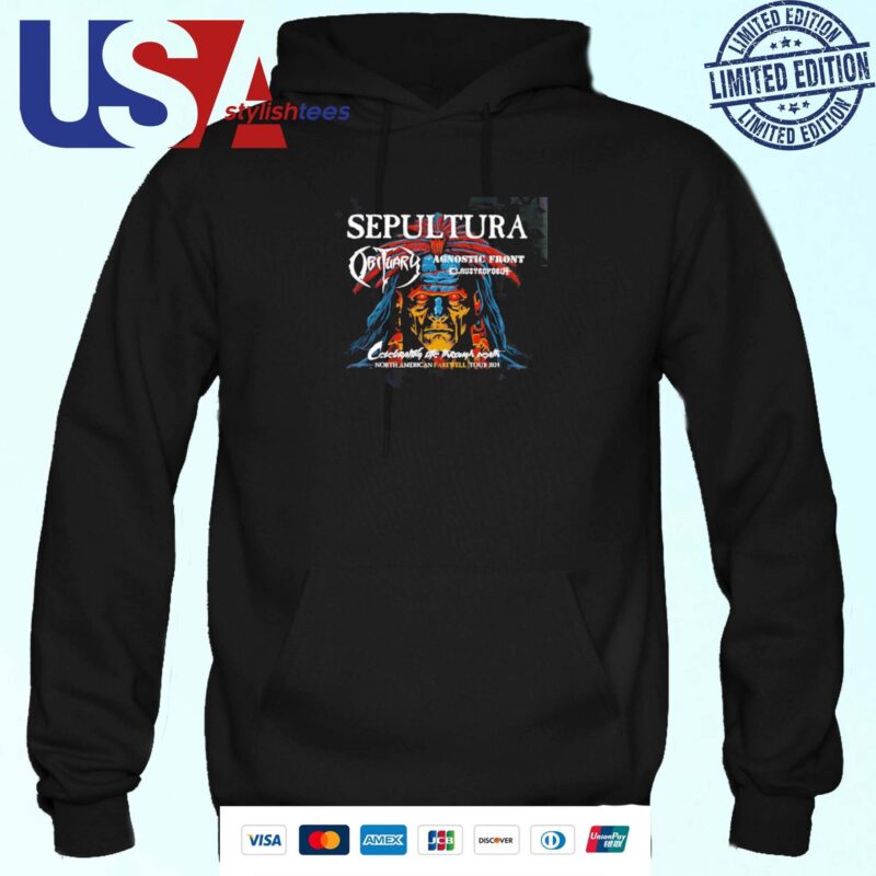 Sepultura North American Tour 2024 Hoodie