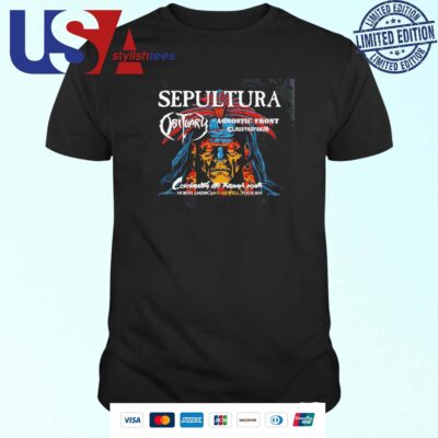 Sepultura North American Tour 2024 T-shirt