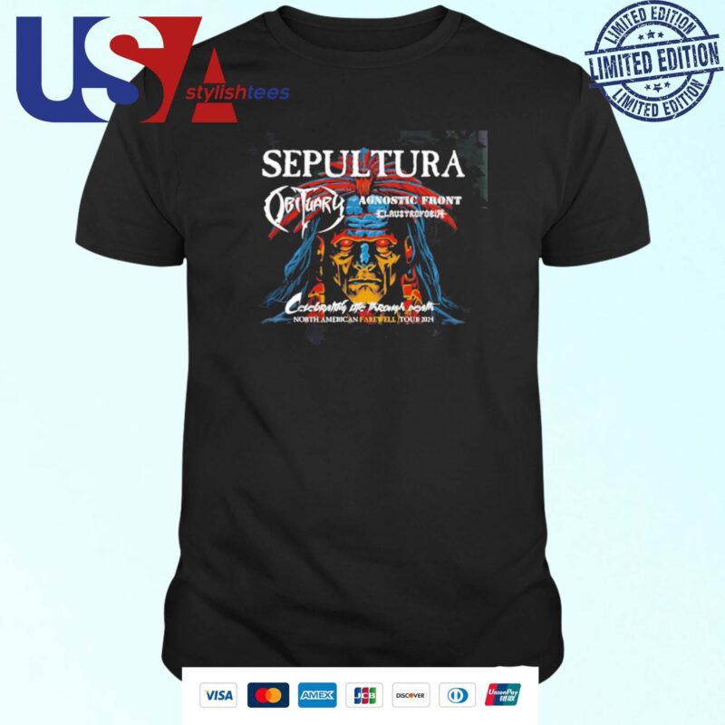 Sepultura North American Tour 2024 T-shirt