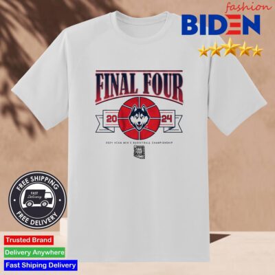 Uconn Huskies Men's Basketball 2024 Final Four Shirt