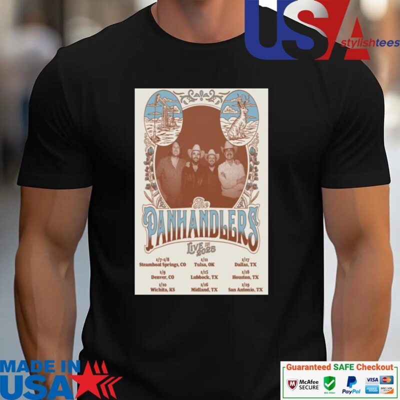 Official The Panhandlers Live In 2025 Tour unisex
