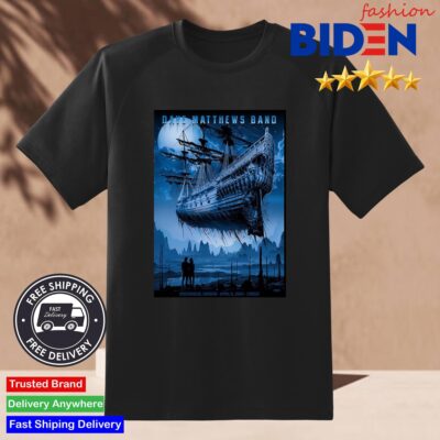 Dave Matthews Band Tour Playing In Stockholm Tonight Poster Sweden April 8 2024 At Cirkus Shirt