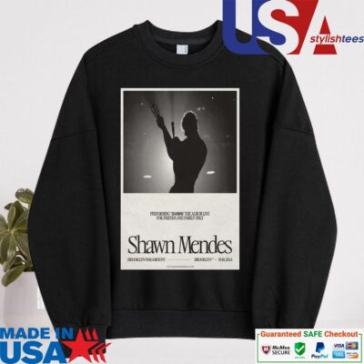 Official Shawn Mendes In Brooklyn, NY On October 18, 2024 Tour sweater