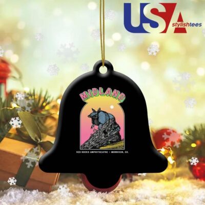Midland Red Rocks Armadillo Ornament Ornament Bell