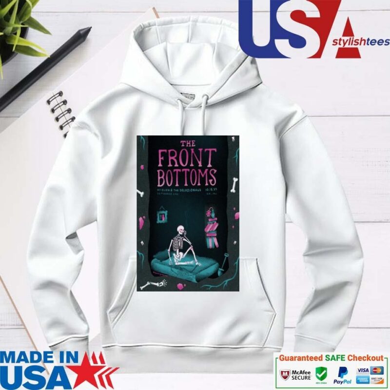 Official The Front Bottoms Oct 18 2024 The GLC Live At 20 Monroe in Grand Rapids MI hoodie