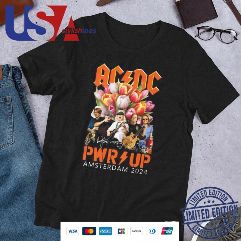 Official The Power Up Tour Band ACDC 2024 Shirt