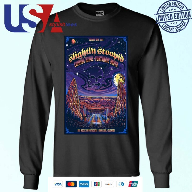Slightly Stoopid August 10 2024 Red Rocks Amphitheatre Tour Sweater