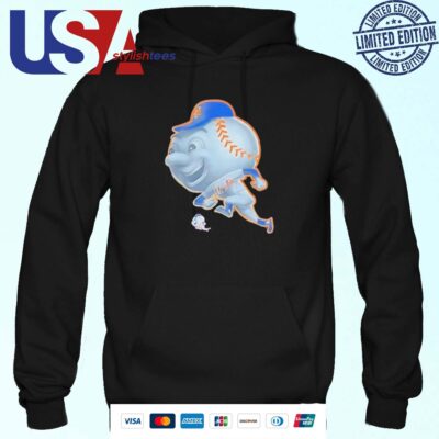 The New York Mets Mascot Running Hoodie
