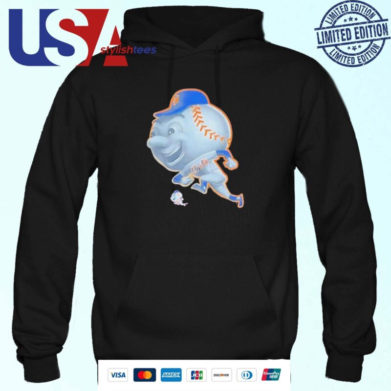 The New York Mets Mascot Running Hoodie