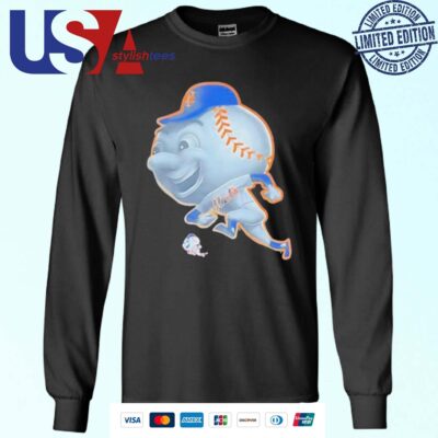 The New York Mets Mascot Running Sweater