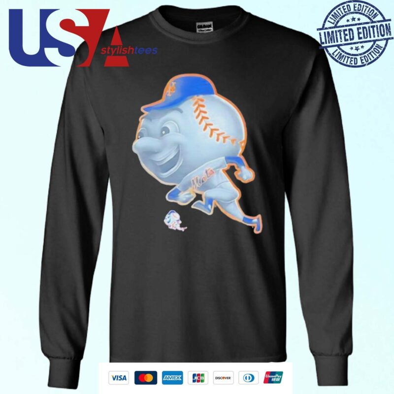 The New York Mets Mascot Running Sweater