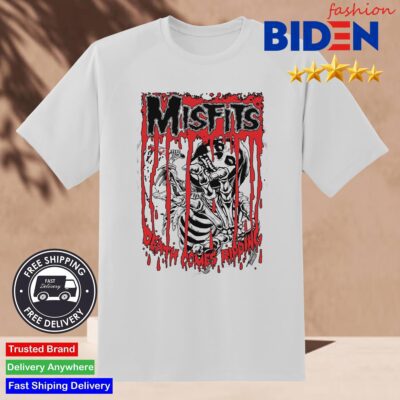Misfits Death Comes Ripping Skeleton Shirt