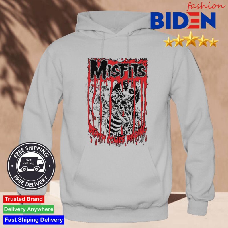 Misfits Death Comes Ripping Skeleton Shirt Hoodie.jpg