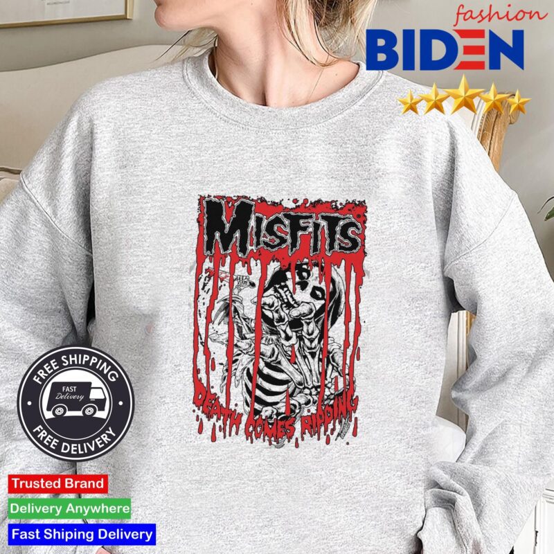 Misfits Death Comes Ripping Skeleton Shirt Sweater.jpg