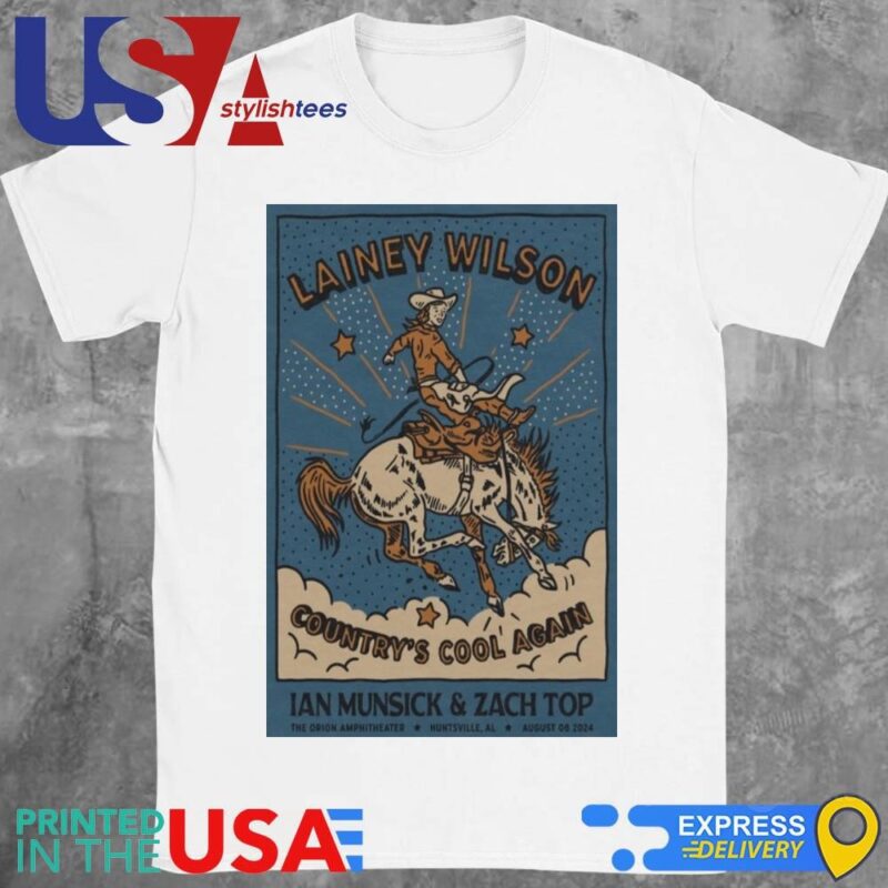 Lainey Wilson The Orion Amphitheater in Huntsville AL August 8 2024 Shirt