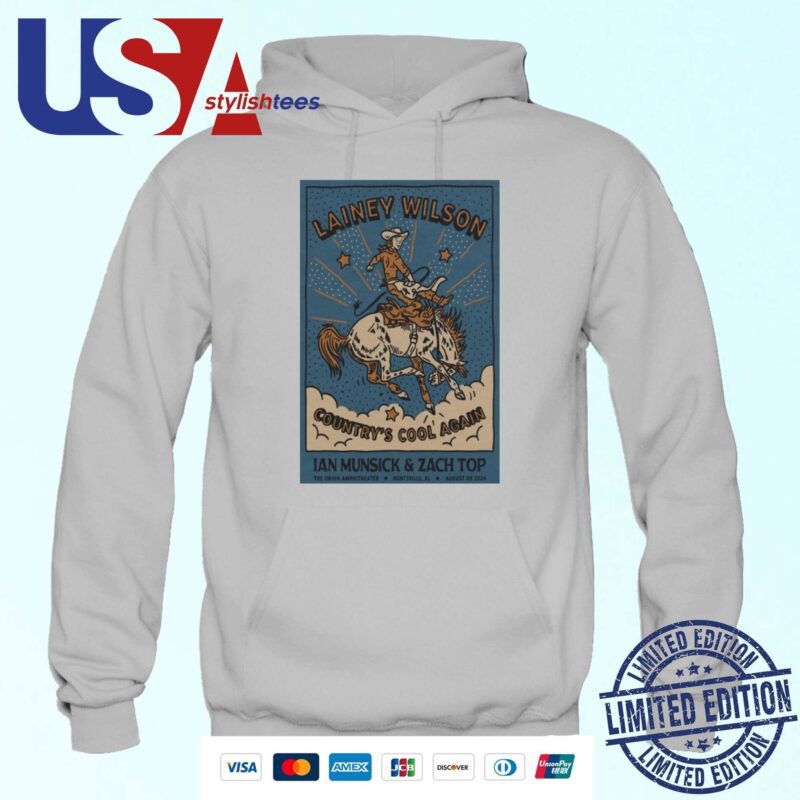Lainey Wilson The Orion Amphitheater in Huntsville AL August 8 2024 Hoodie